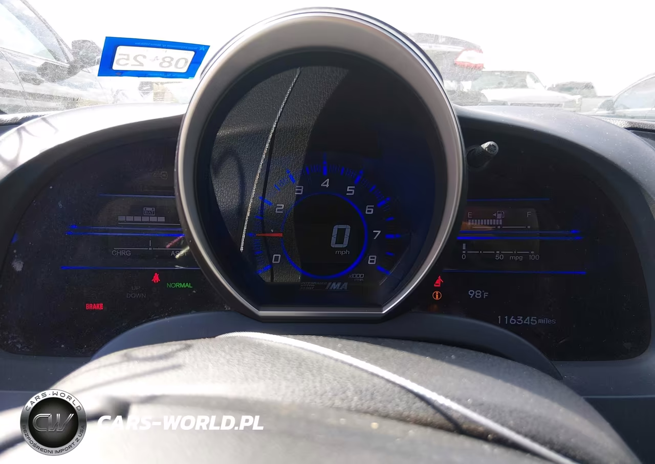 2011 Honda Cr-Z Ex VIN:JHMZF1C63BS011026 - 7