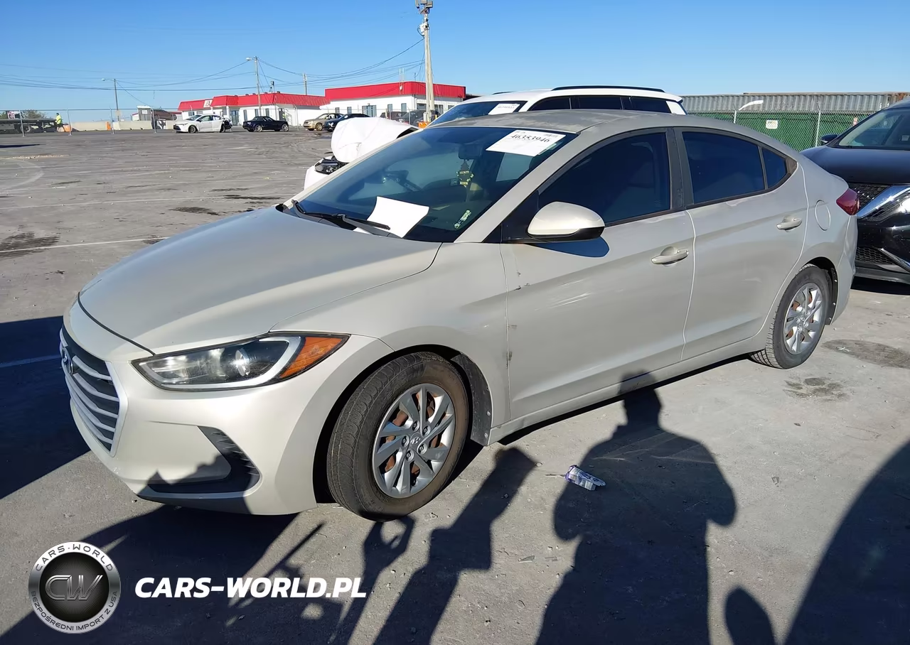2017 Hyundai Elantra Se VIN:KMHD74LF1HU407863 - 2