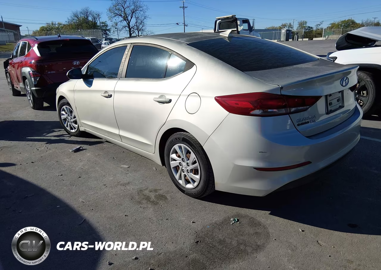 2017 Hyundai Elantra Se VIN:KMHD74LF1HU407863 - 3