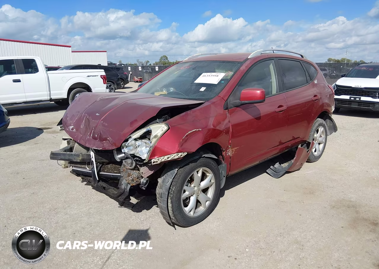2008 Nissan Rogue Sl VIN:JN8AS58T08W005108 - 2