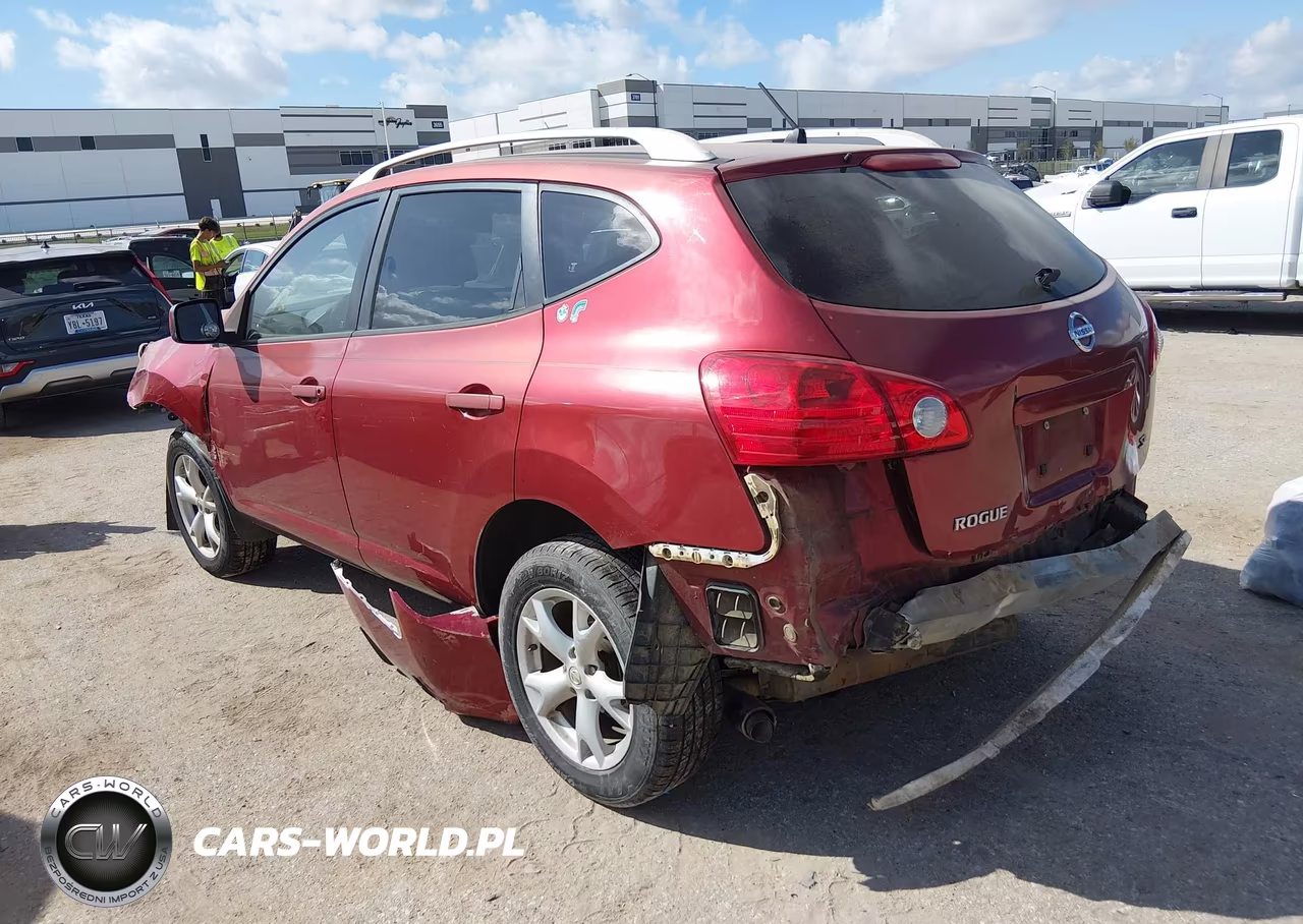 2008 Nissan Rogue Sl VIN:JN8AS58T08W005108 - 3