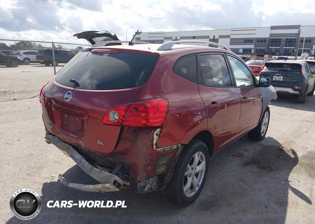 2008 Nissan Rogue Sl VIN:JN8AS58T08W005108 - 4