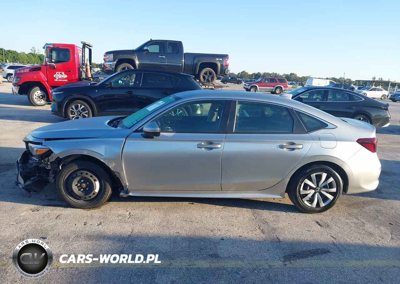 2025 Honda Civic Lx VIN:2HGFE2F22SH596597 - 14