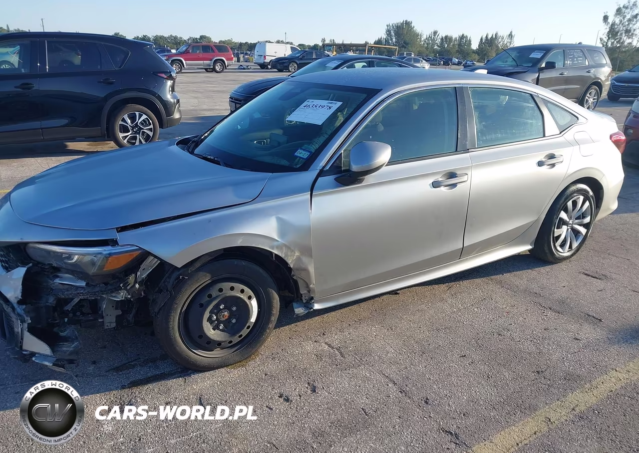2025 Honda Civic Lx VIN:2HGFE2F22SH596597 - 17