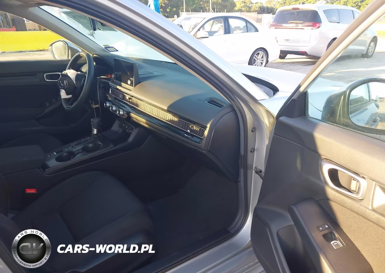 2025 Honda Civic Lx VIN:2HGFE2F22SH596597 - 5