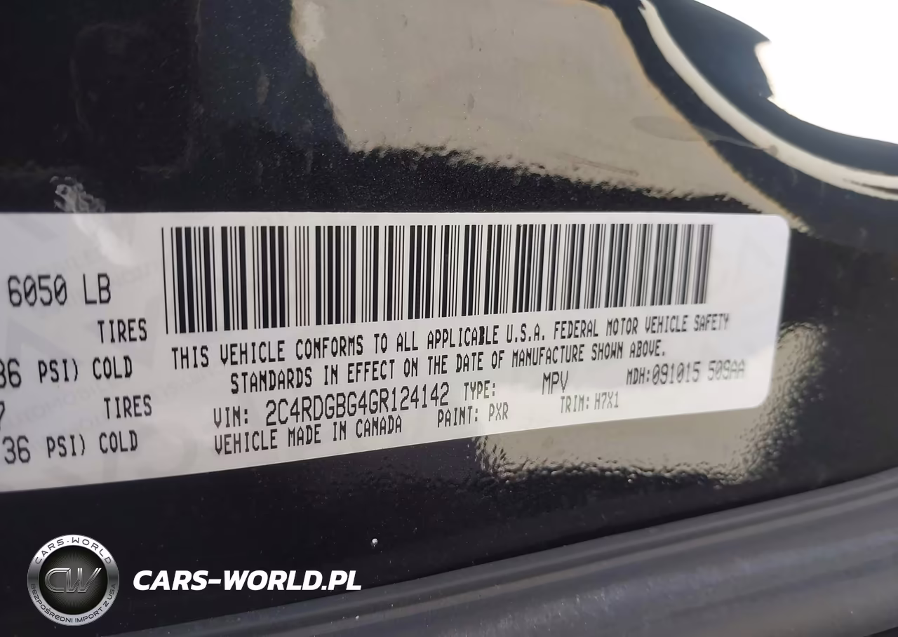 2016 Dodge Grand Caravan American Value Pkg VIN:2C4RDGBG4GR124142 - 9