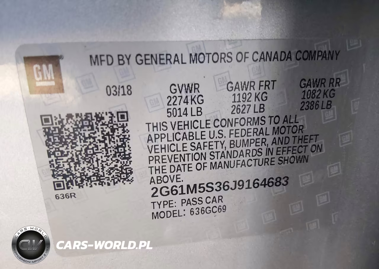 2018 Cadillac Xts Luxury VIN:2G61M5S36J9164683 - 9
