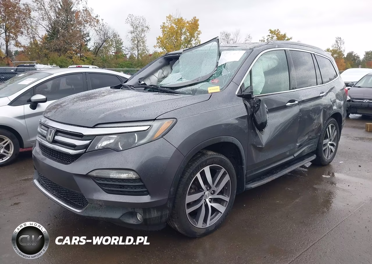 2016 Honda Pilot Elite VIN:5FNYF6H08GB016127 - 2