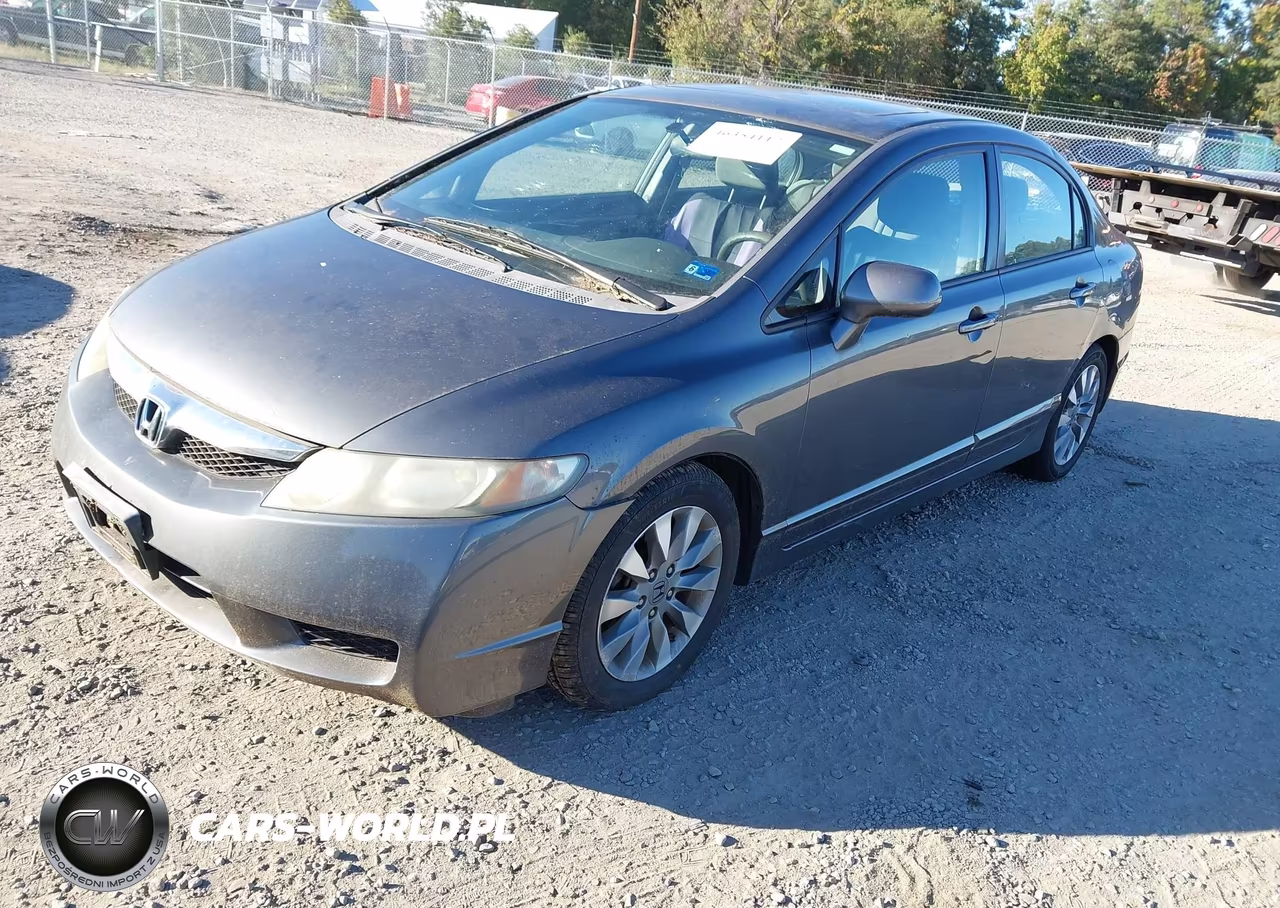 2009 Honda Civic Ex VIN:2HGFA16809H360826 - 2