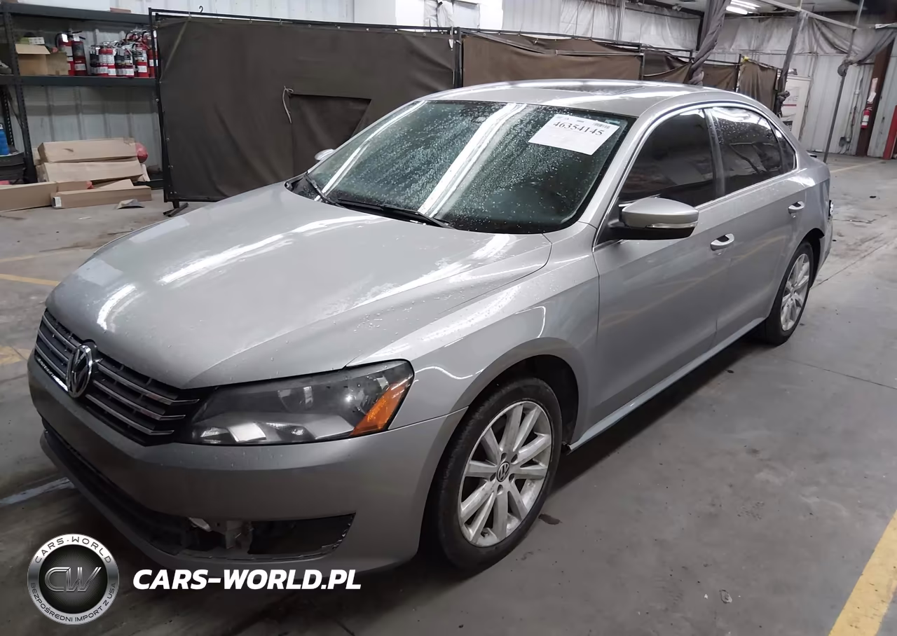 2013 Volkswagen Passat 2.0L Tdi Se VIN:1VWBN7A36DC028611 - 2