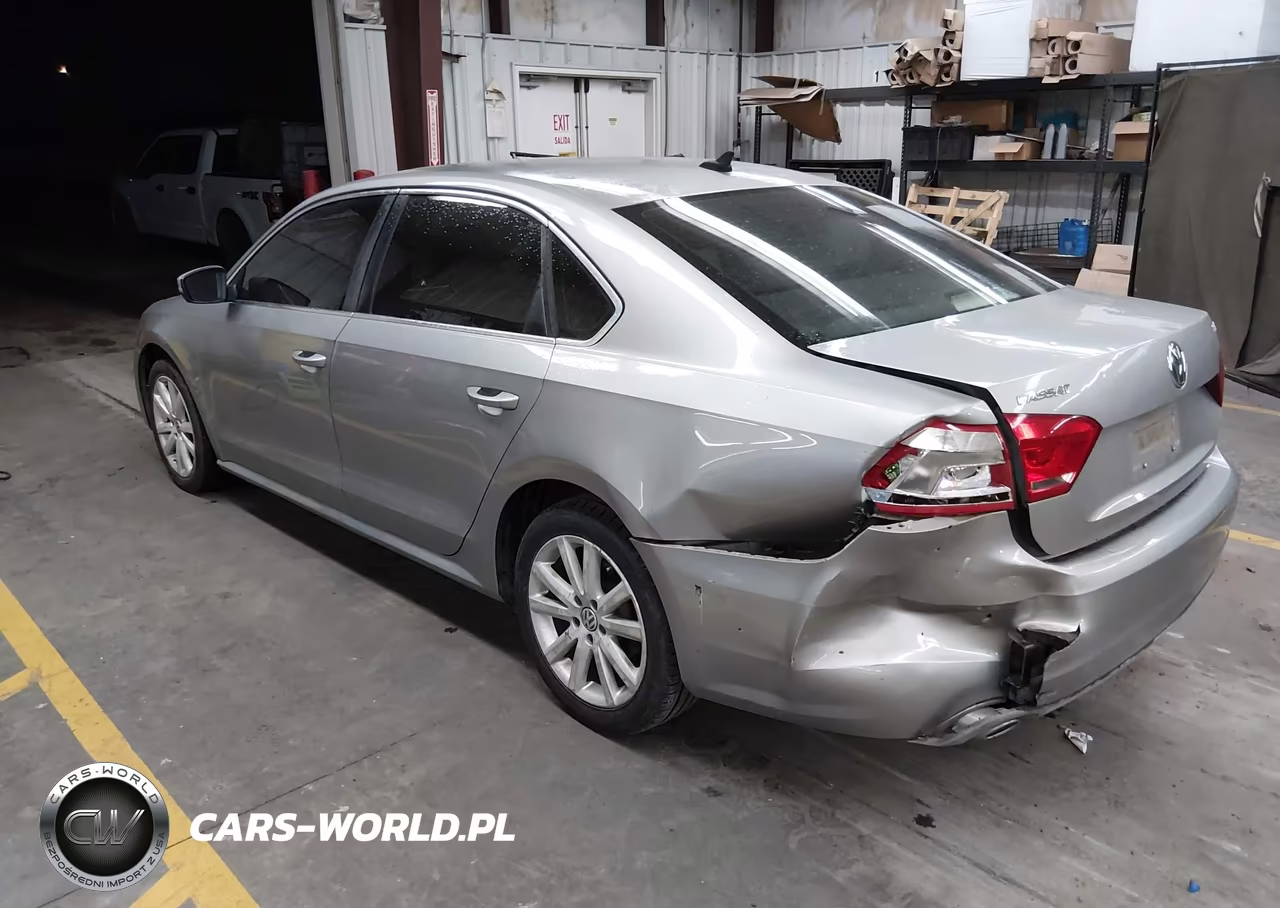 2013 Volkswagen Passat 2.0L Tdi Se VIN:1VWBN7A36DC028611 - 3