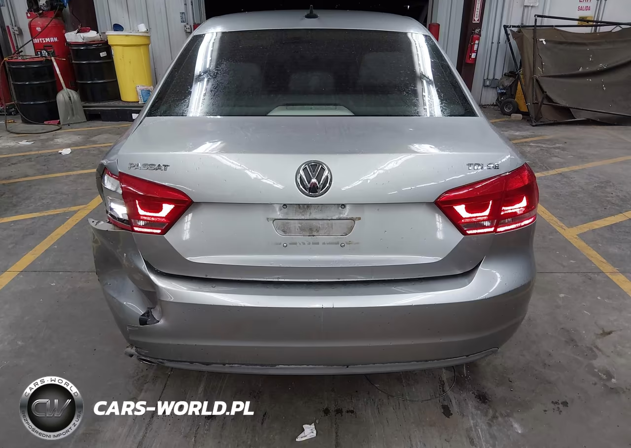 2013 Volkswagen Passat 2.0L Tdi Se VIN:1VWBN7A36DC028611 - 6