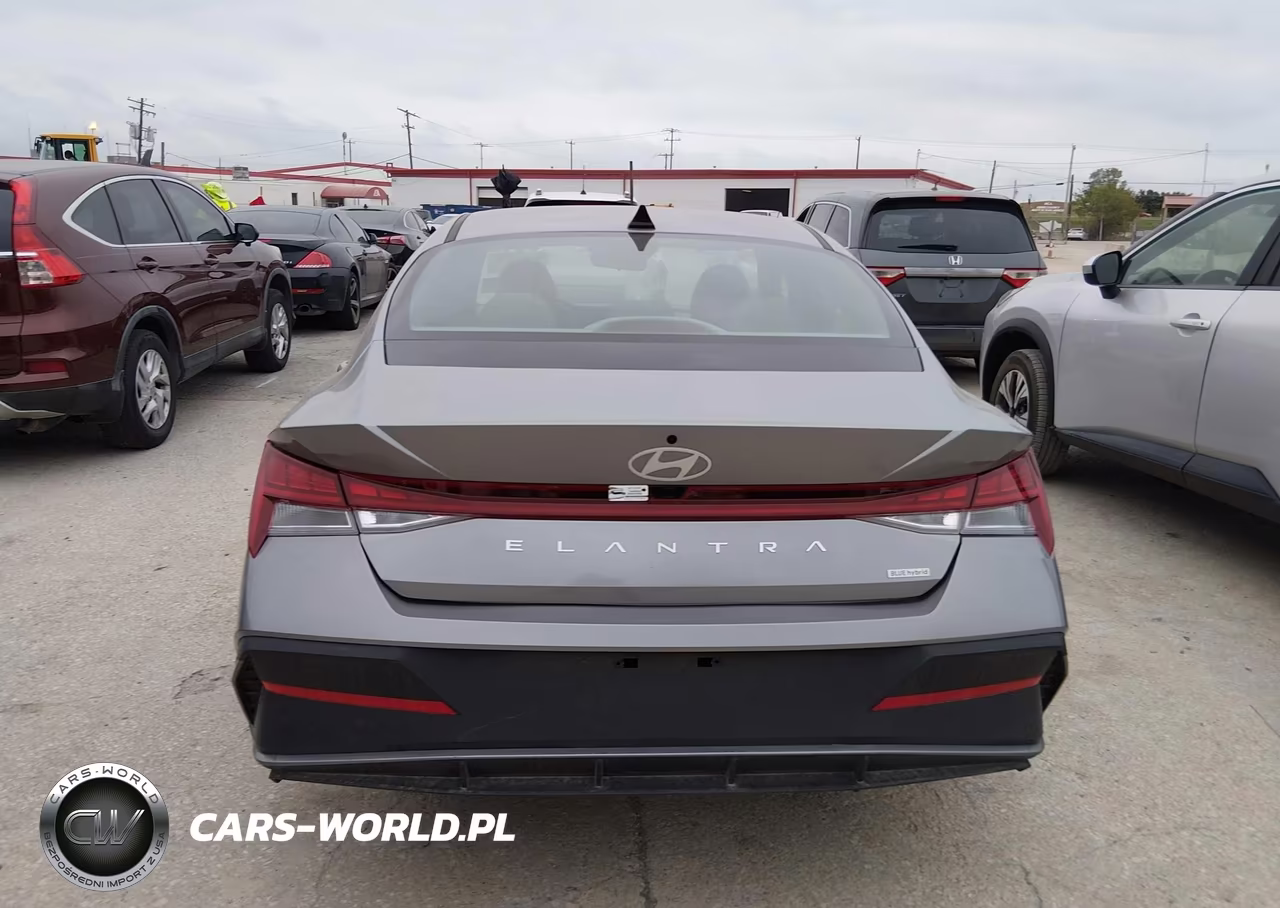 2025 Hyundai Elantra Hybrid Blue VIN:KMHLM4DJ4SU177945 - 16