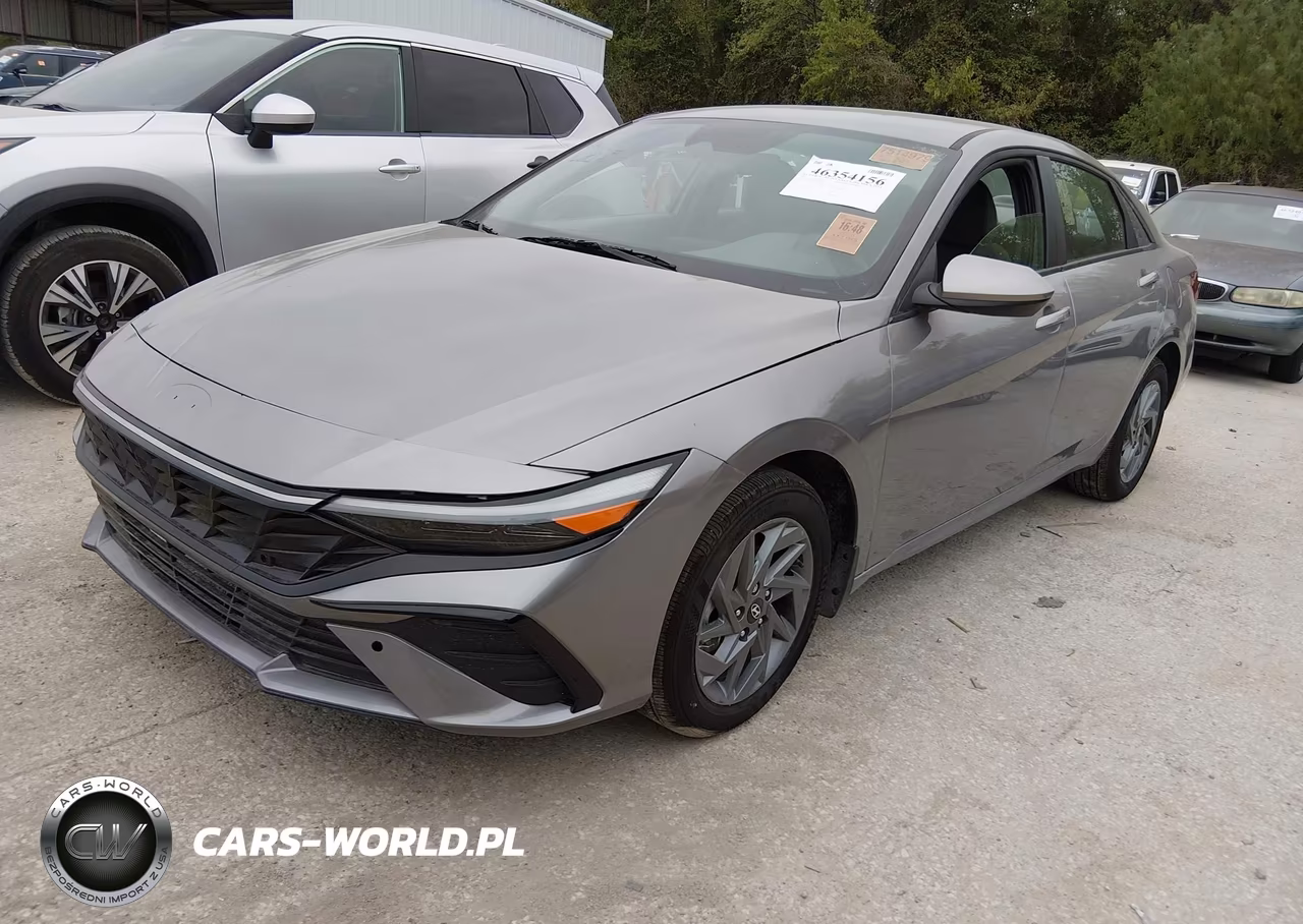 2025 Hyundai Elantra Hybrid Blue VIN:KMHLM4DJ4SU177945 - 2