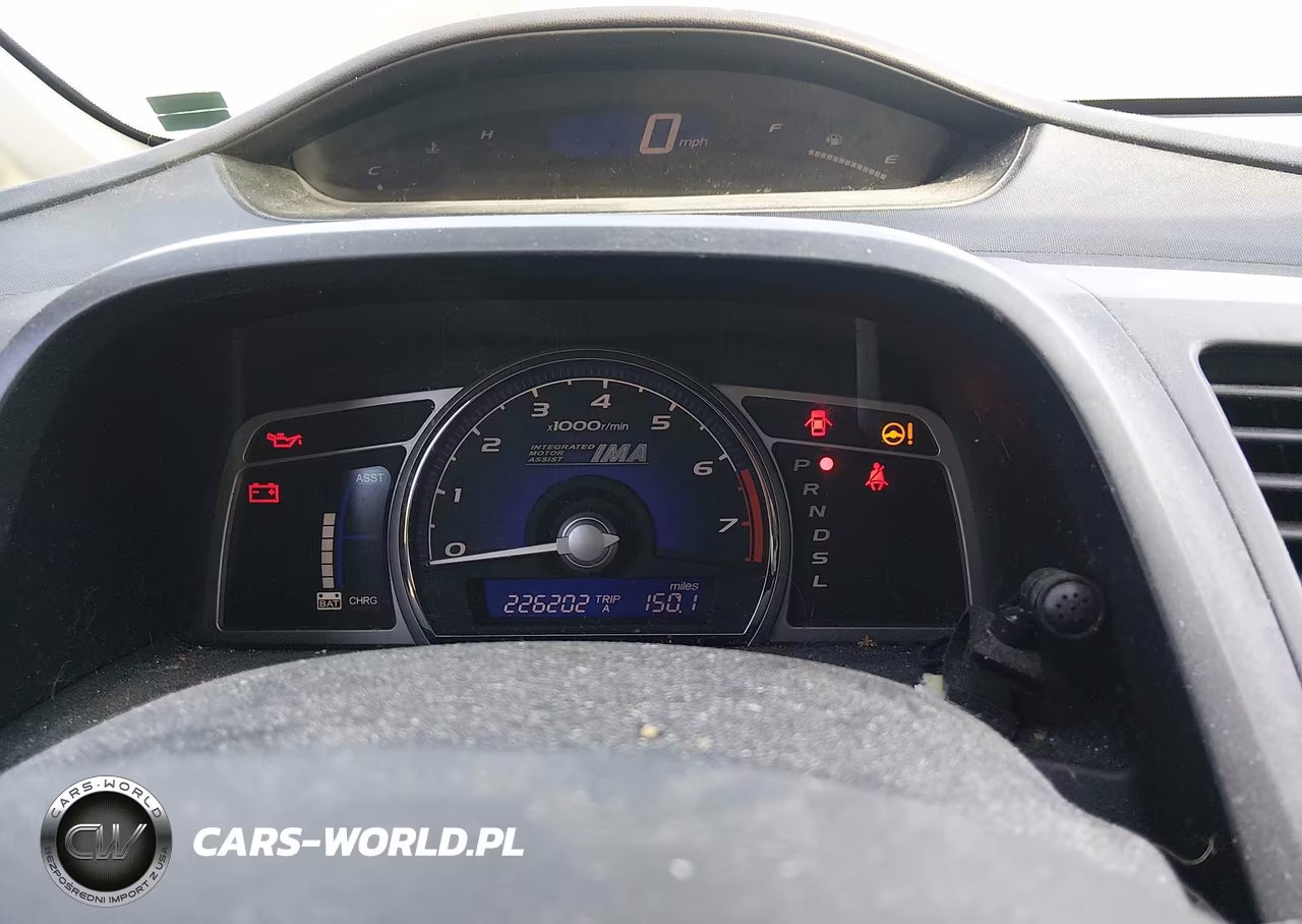 2006 Honda Civic Hybrid VIN:JHMFA36296S019336 - 7