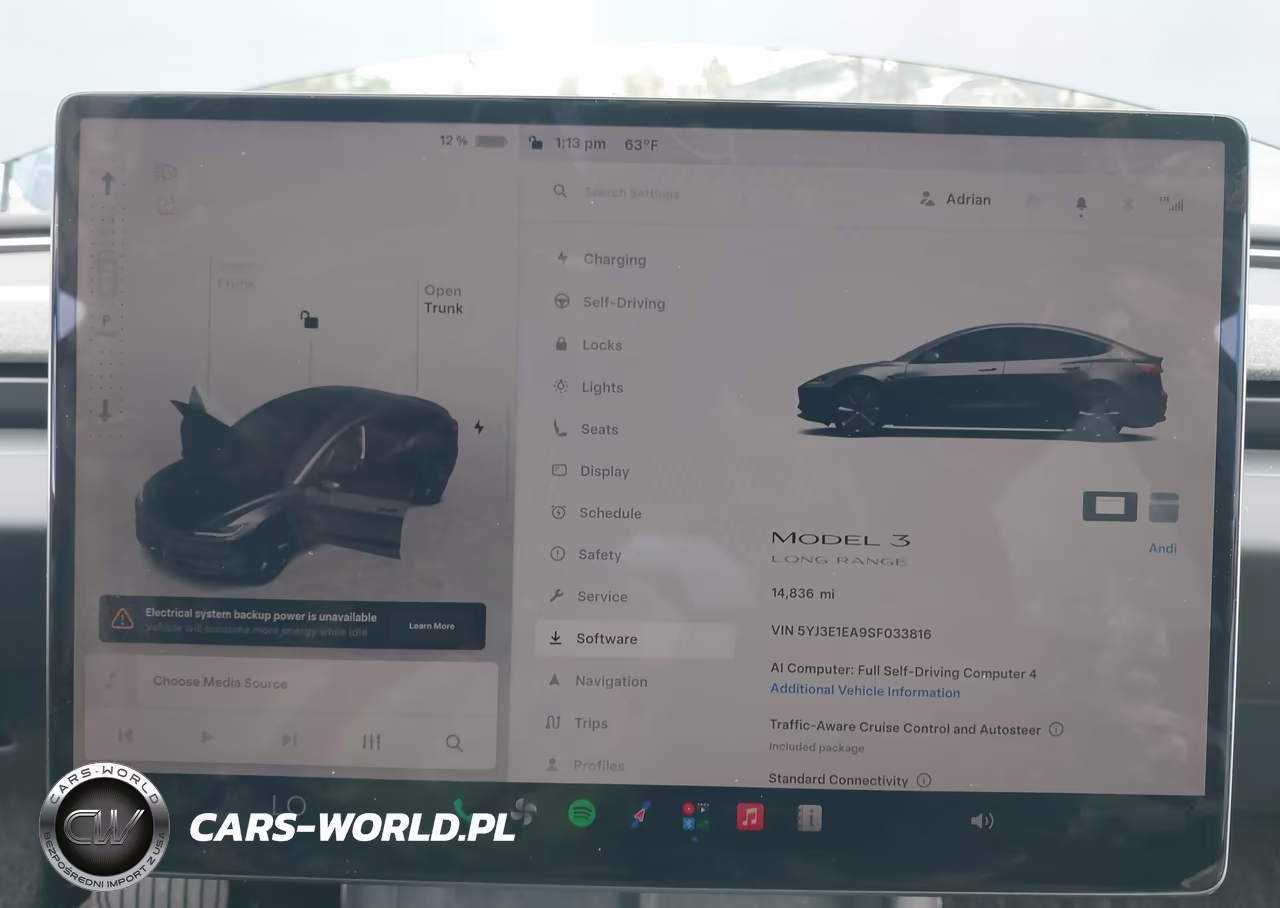 2025 Tesla Model 3 Long Range Rear-Wheel Drive-Standard Rear-Wheel Drive VIN:5YJ3E1EA9SF033816 - 7