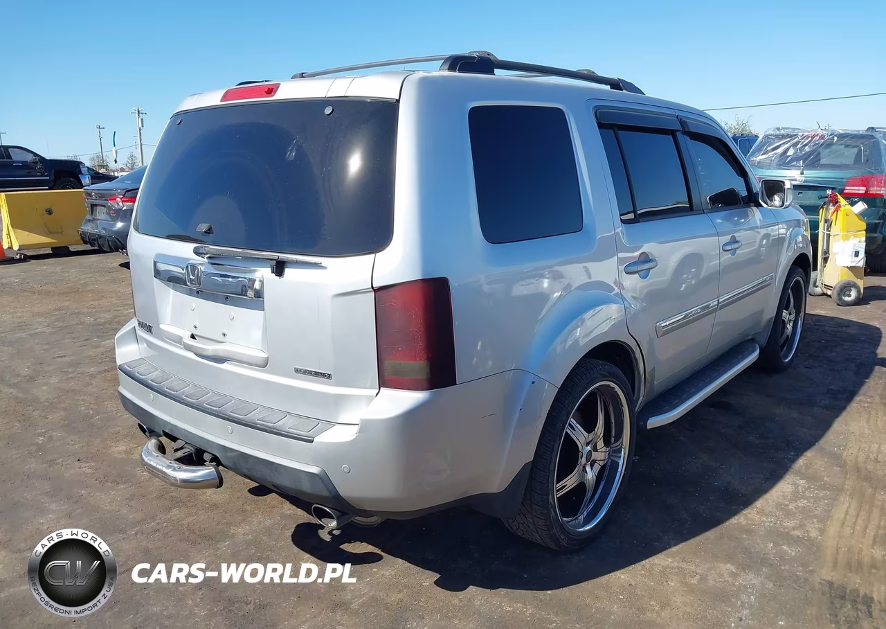 2009 Honda Pilot Touring VIN:5FNYF38939B017136 - 4