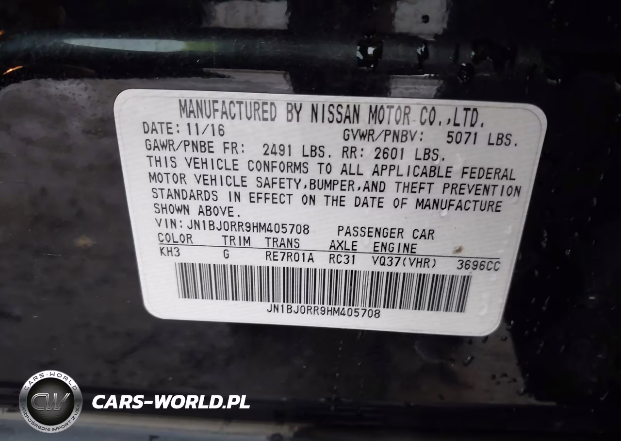 2017 Infiniti Qx50 VIN:JN1BJ0RR9HM405708 - 9