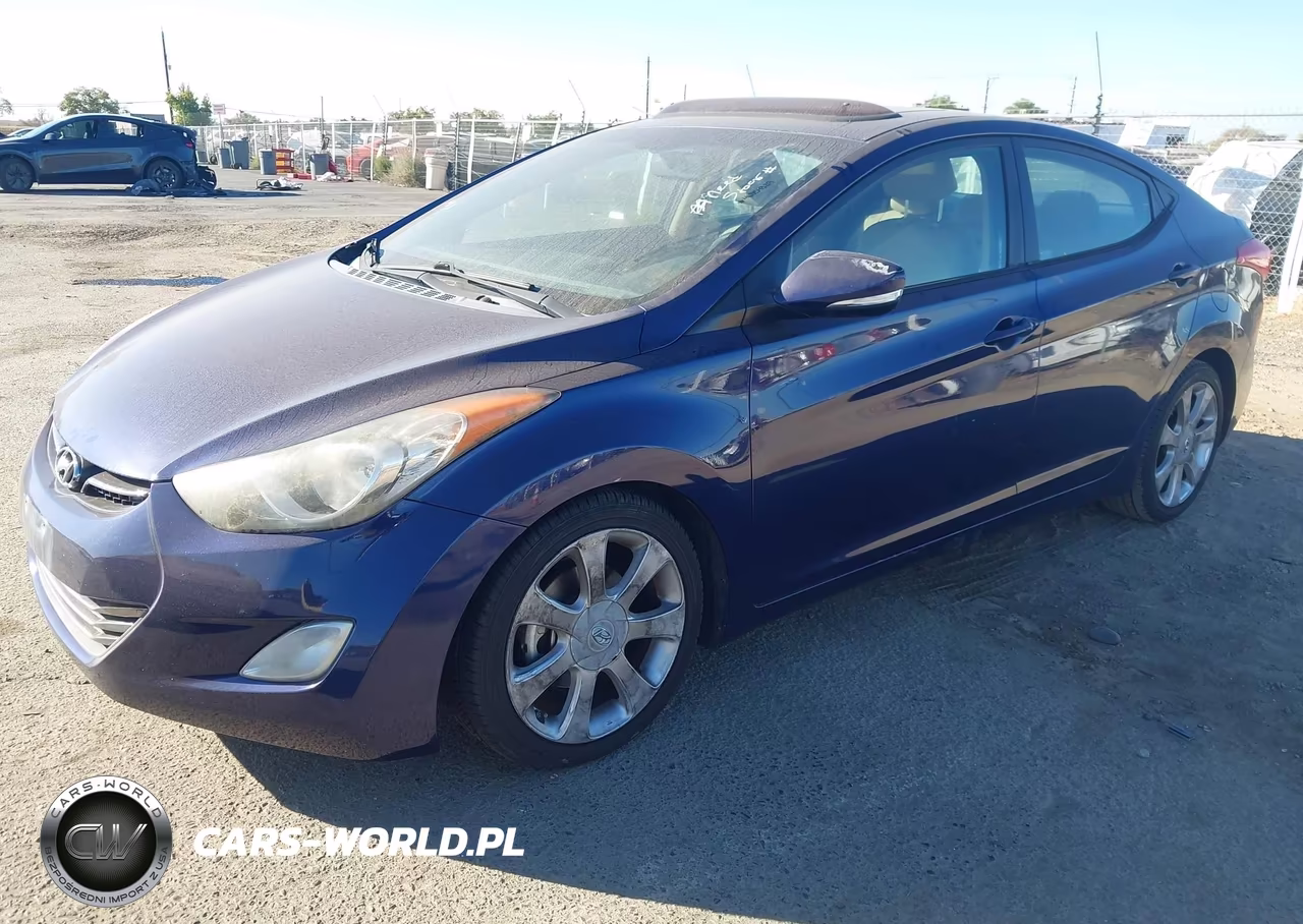 2013 Hyundai Elantra Limited Pzev VIN:5NPDH4AE9DH306277 - 2