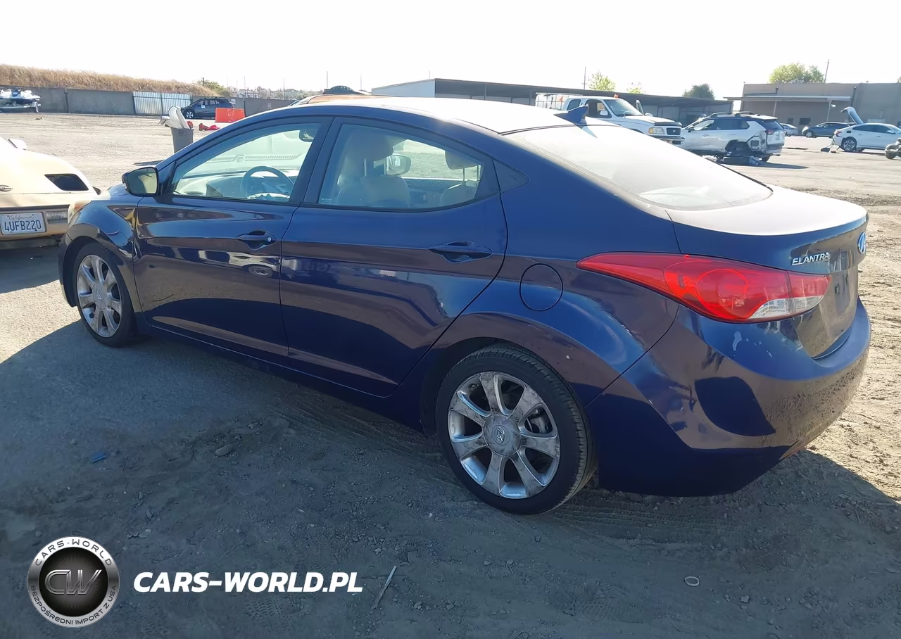 2013 Hyundai Elantra Limited Pzev VIN:5NPDH4AE9DH306277 - 3