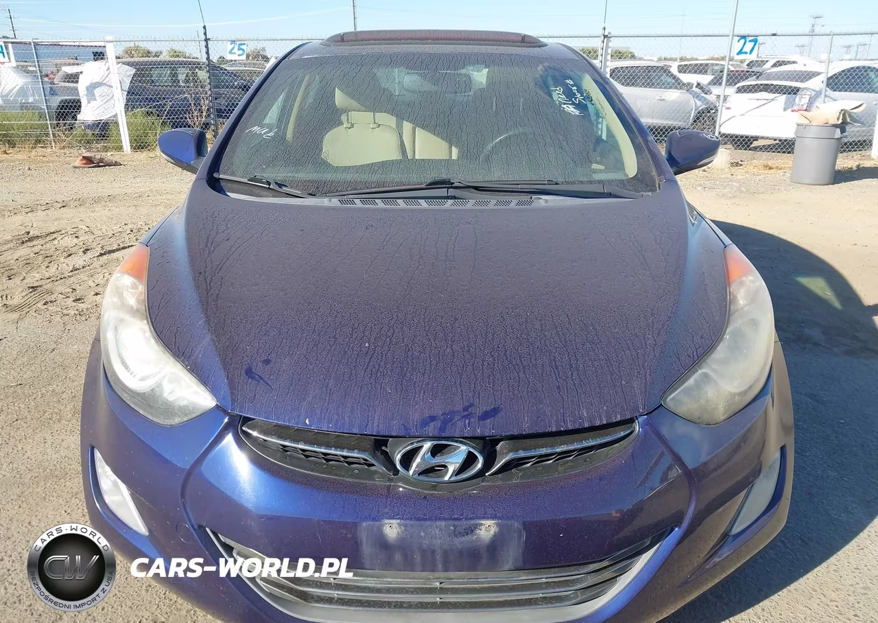 2013 Hyundai Elantra Limited Pzev VIN:5NPDH4AE9DH306277 - 6