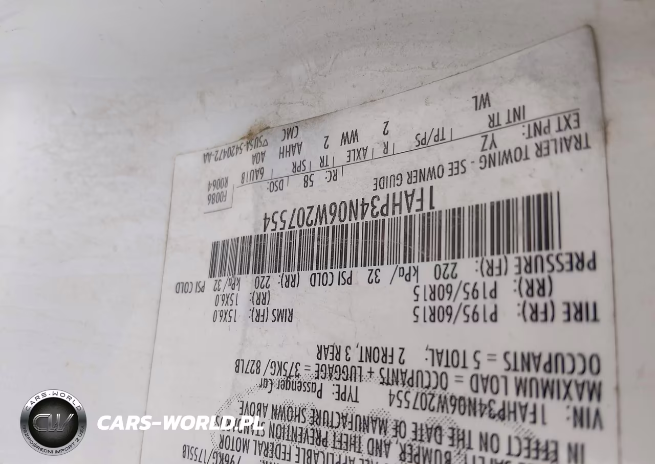 2006 Ford Focus Zx4 VIN:1FAHP34N06W207554 - 9