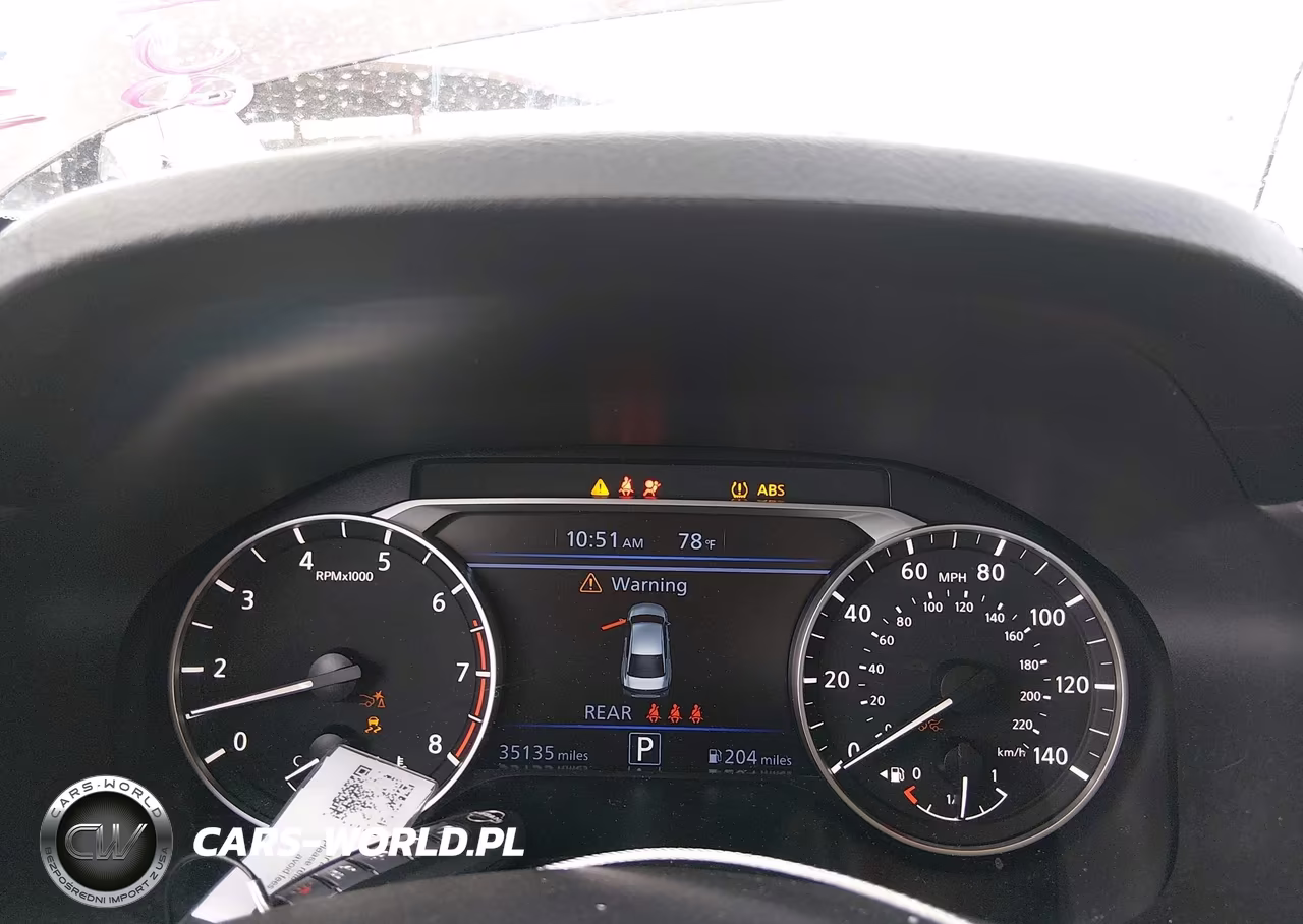 2025 Nissan Altima Sv Fwd VIN:1N4BL4DV4SN380260 - 7