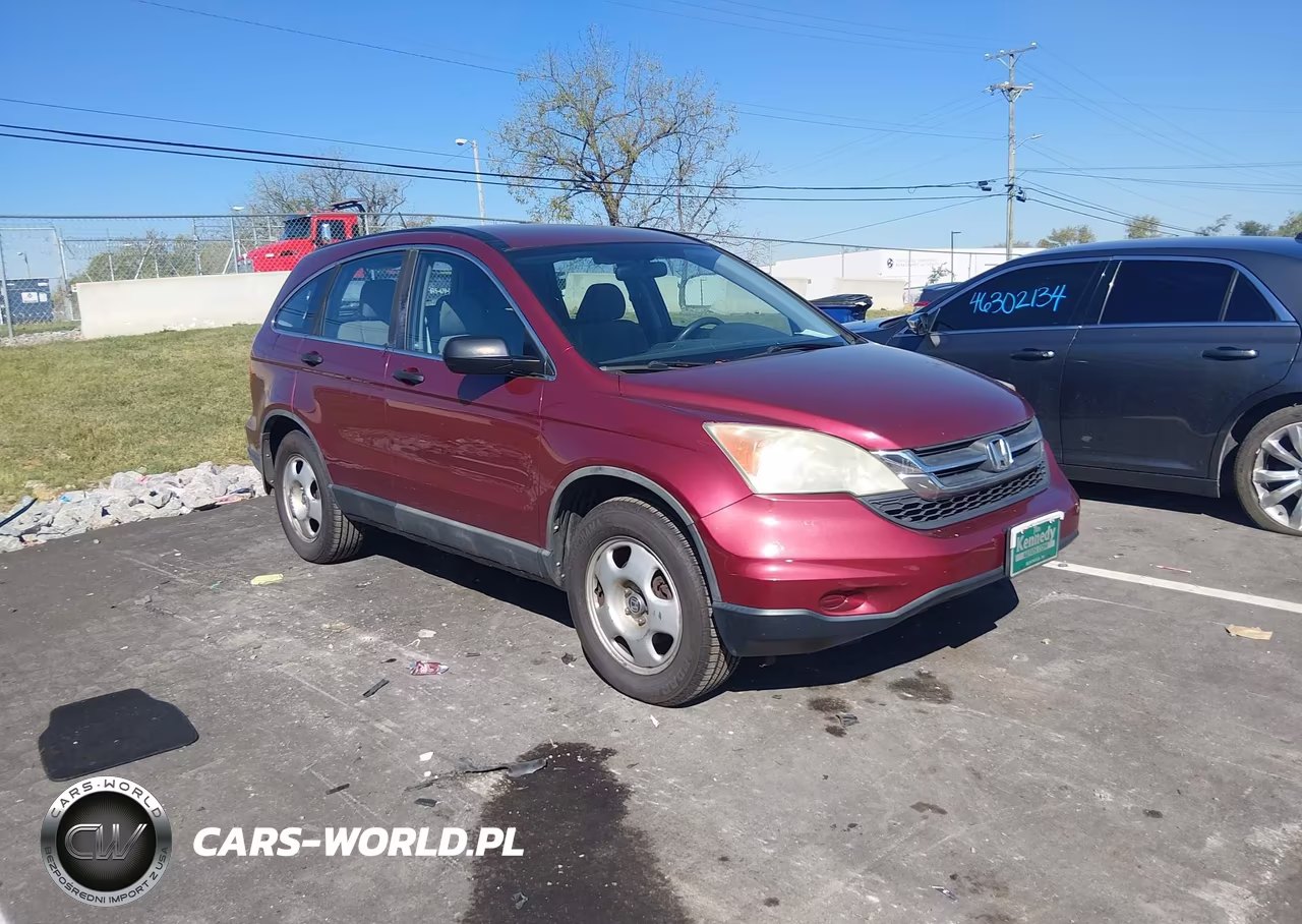 2010 Honda Cr-V Lx VIN:5J6RE4H34AL030000 - 1
