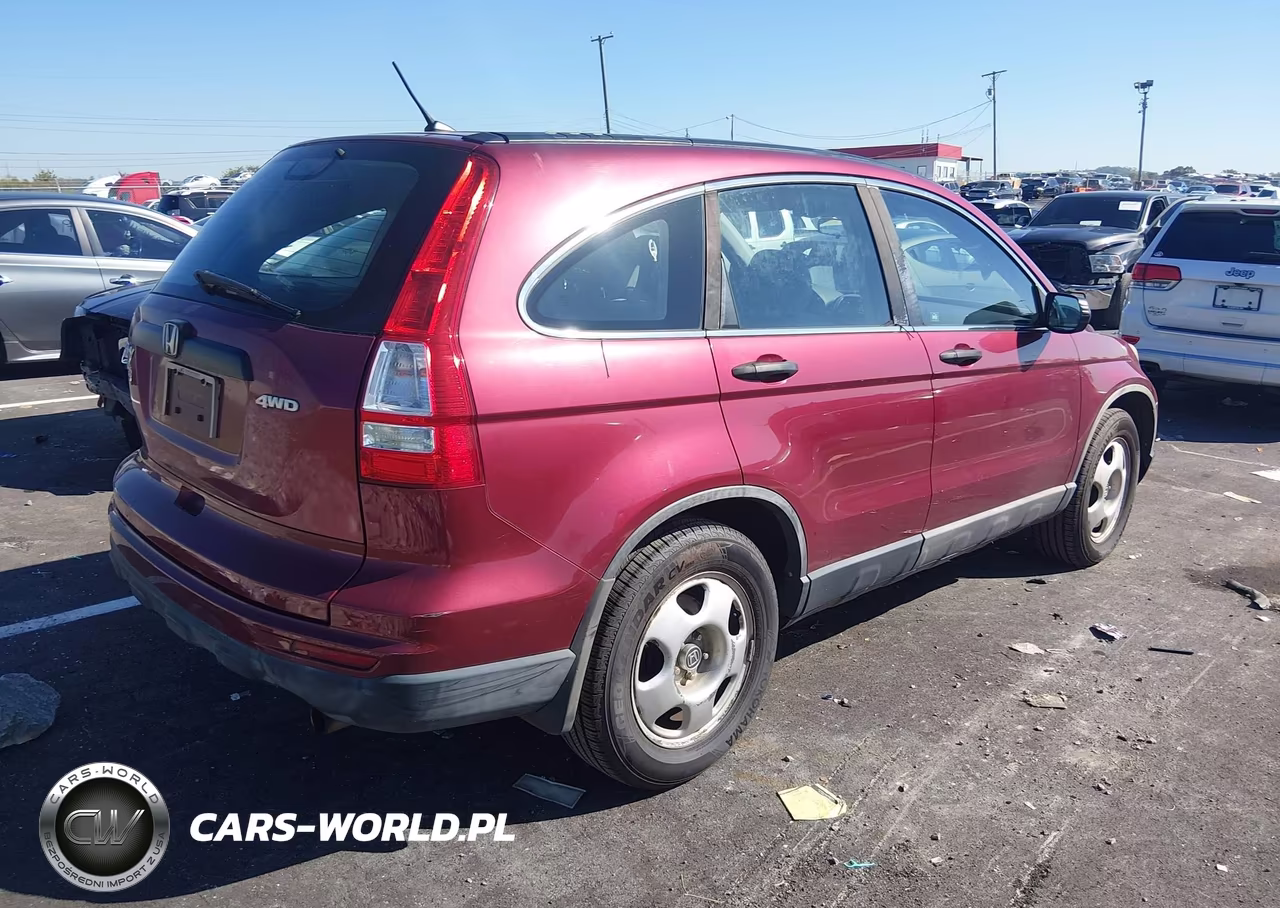 2010 Honda Cr-V Lx VIN:5J6RE4H34AL030000 - 4