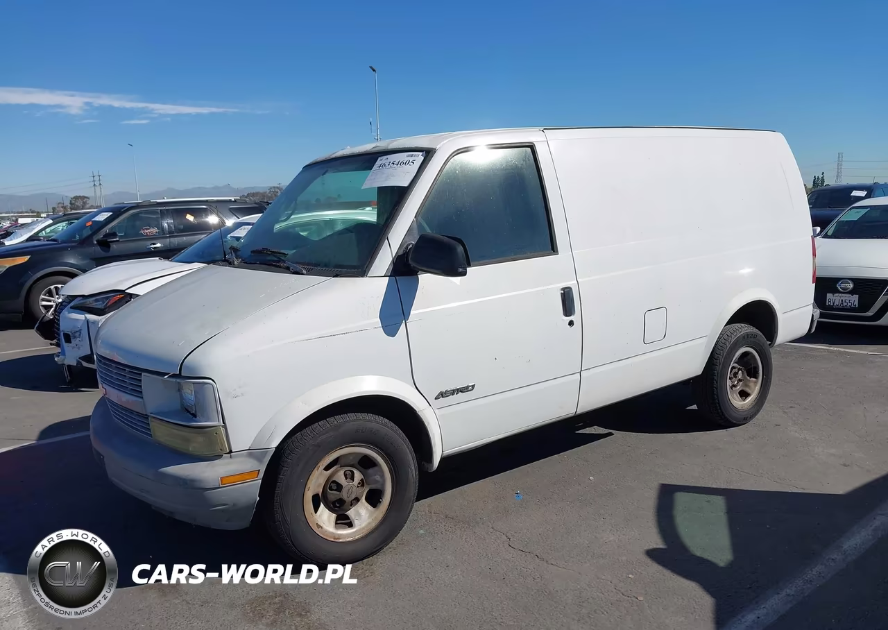 2001 Chevrolet Astro VIN:1GCDM19W21B127728 - 2