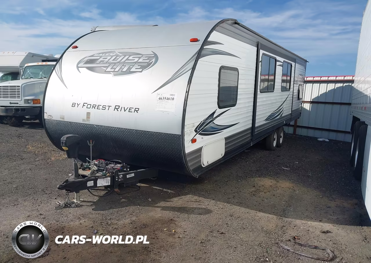 2016 Forest River Salem Cruise Lite Tv VIN:4X4TSMC29G7408875 - 2