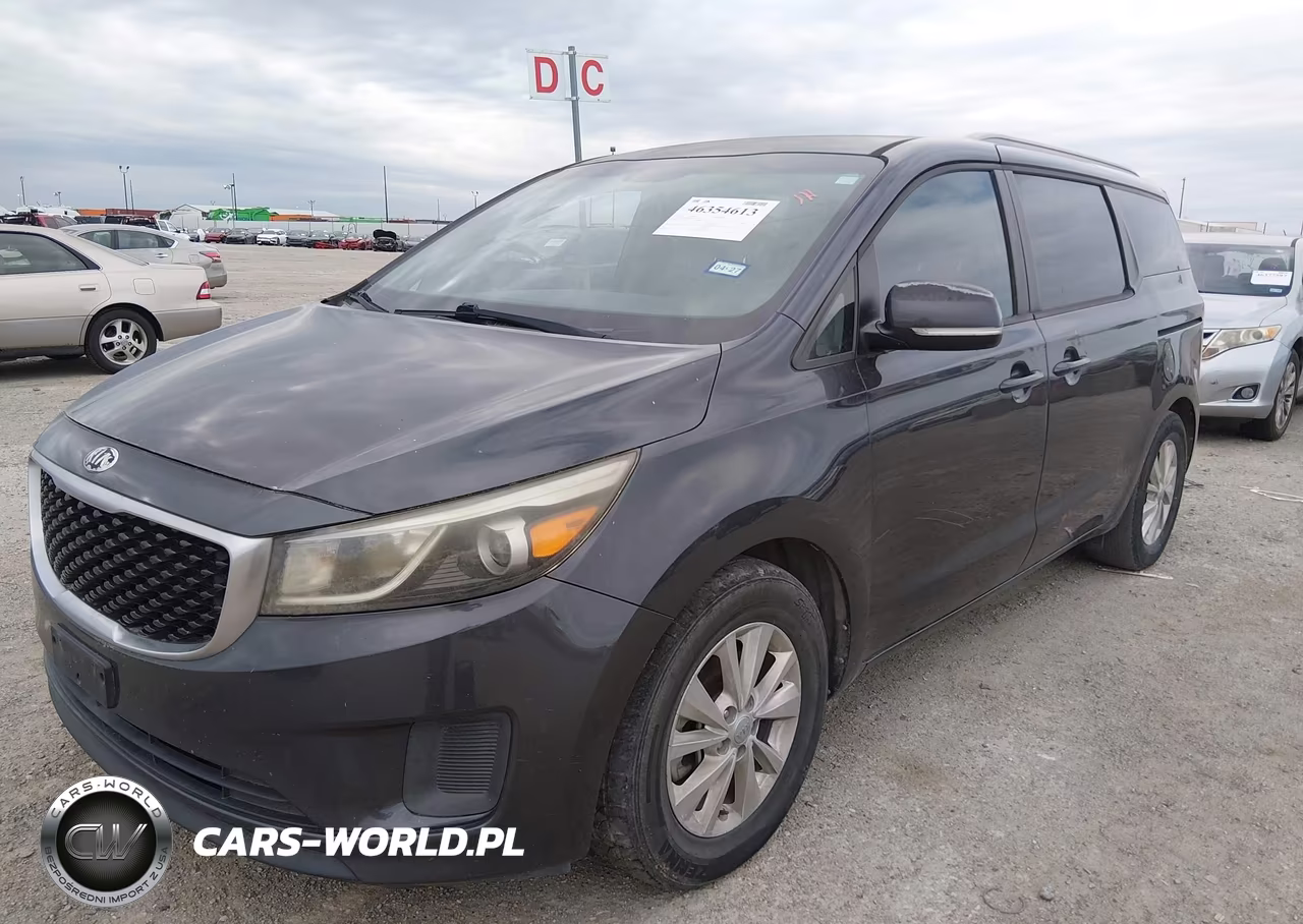 2015 Kia Sedona Lx VIN:KNDMB5C1XF6027550 - 2