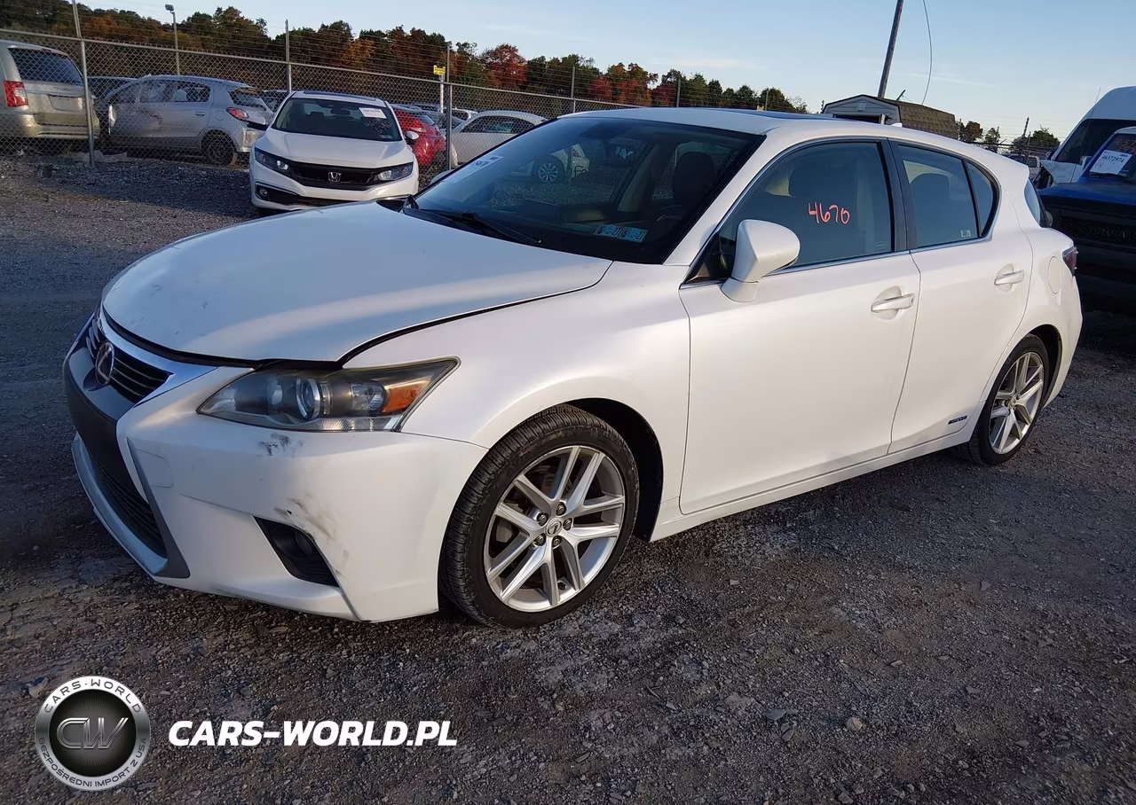 2014 Lexus Ct 200H VIN:JTHKD5BH1E2191810 - 2