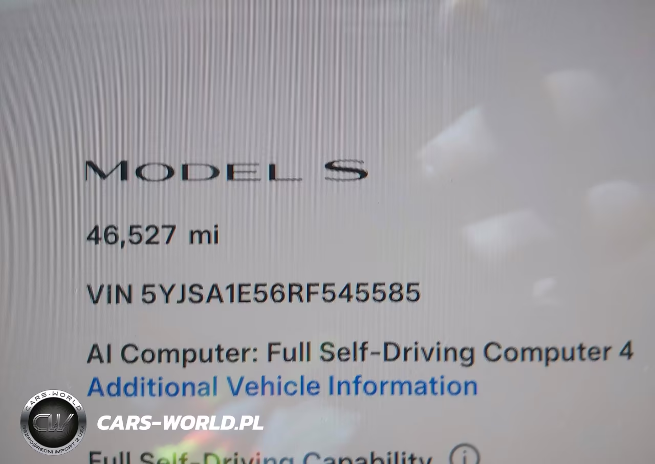 2024 Tesla Model S Long Range VIN:5YJSA1E56RF545585 - 14