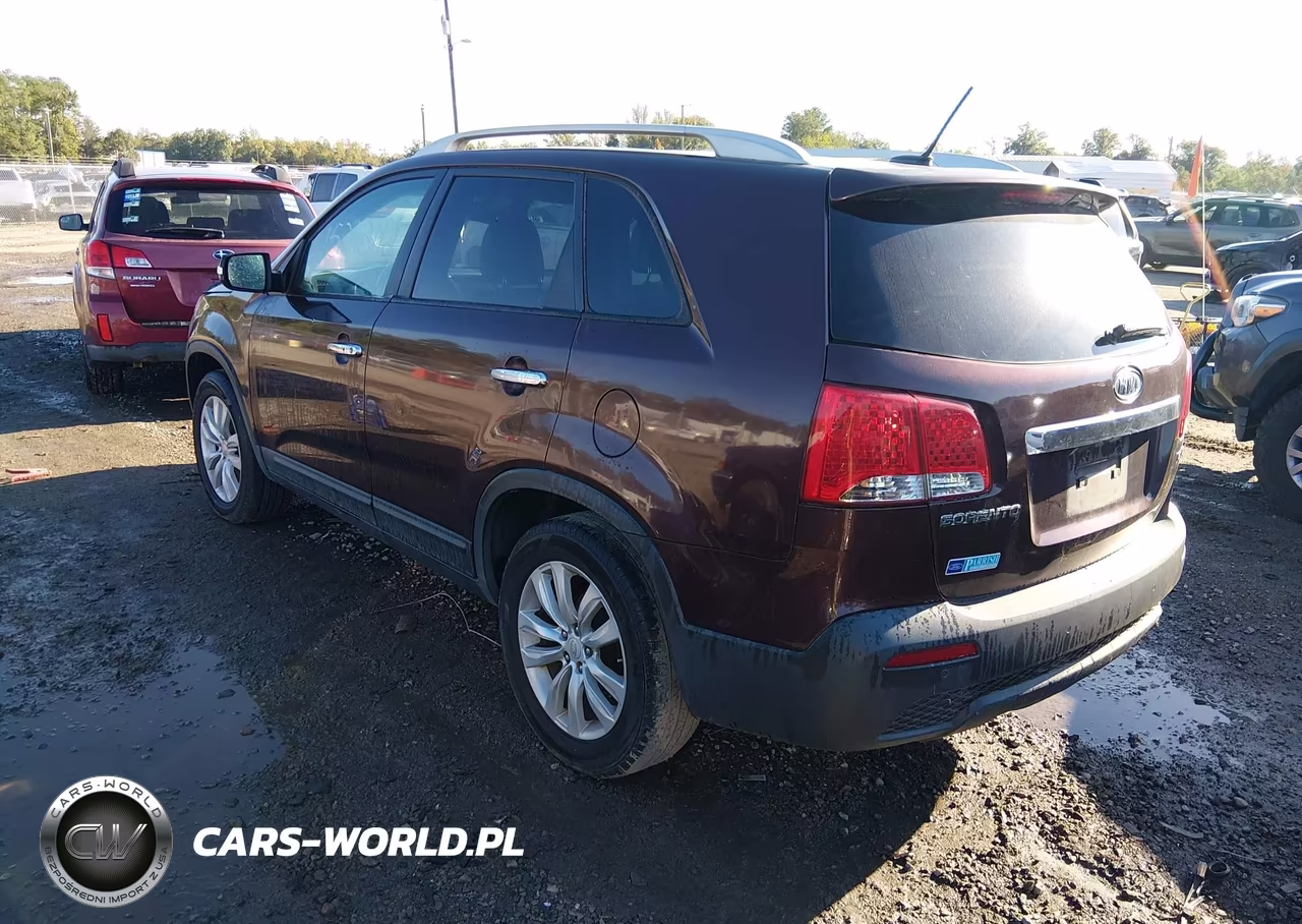 2011 Kia Sorento Ex V6 VIN:5XYKU4A21BG065439 - 3