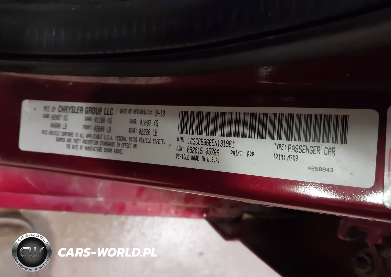 2014 Chrysler 200 Touring VIN:1C3CCBBG6EN131961 - 9