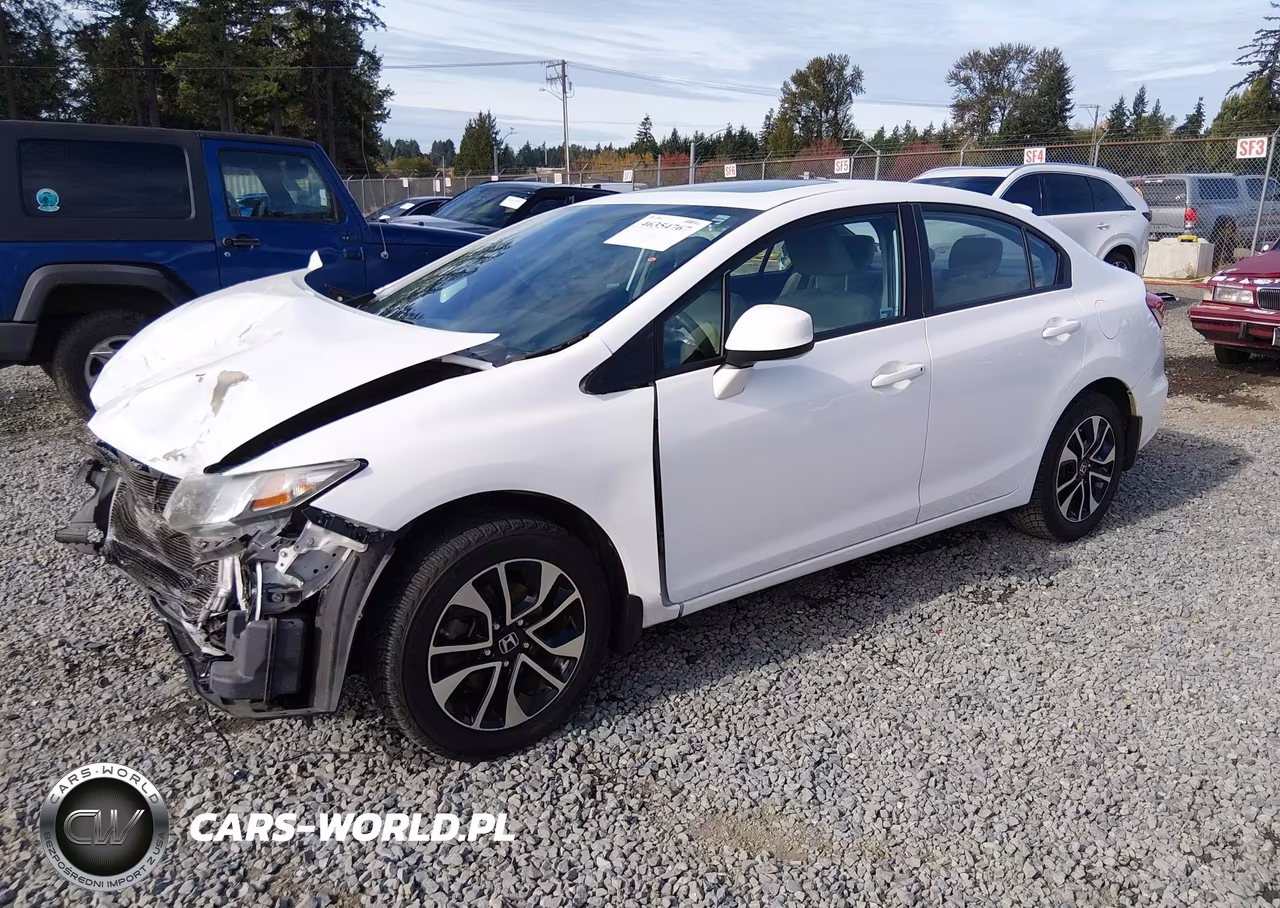 2013 Honda Civic Ex VIN:19XFB2F88DE257000 - 2