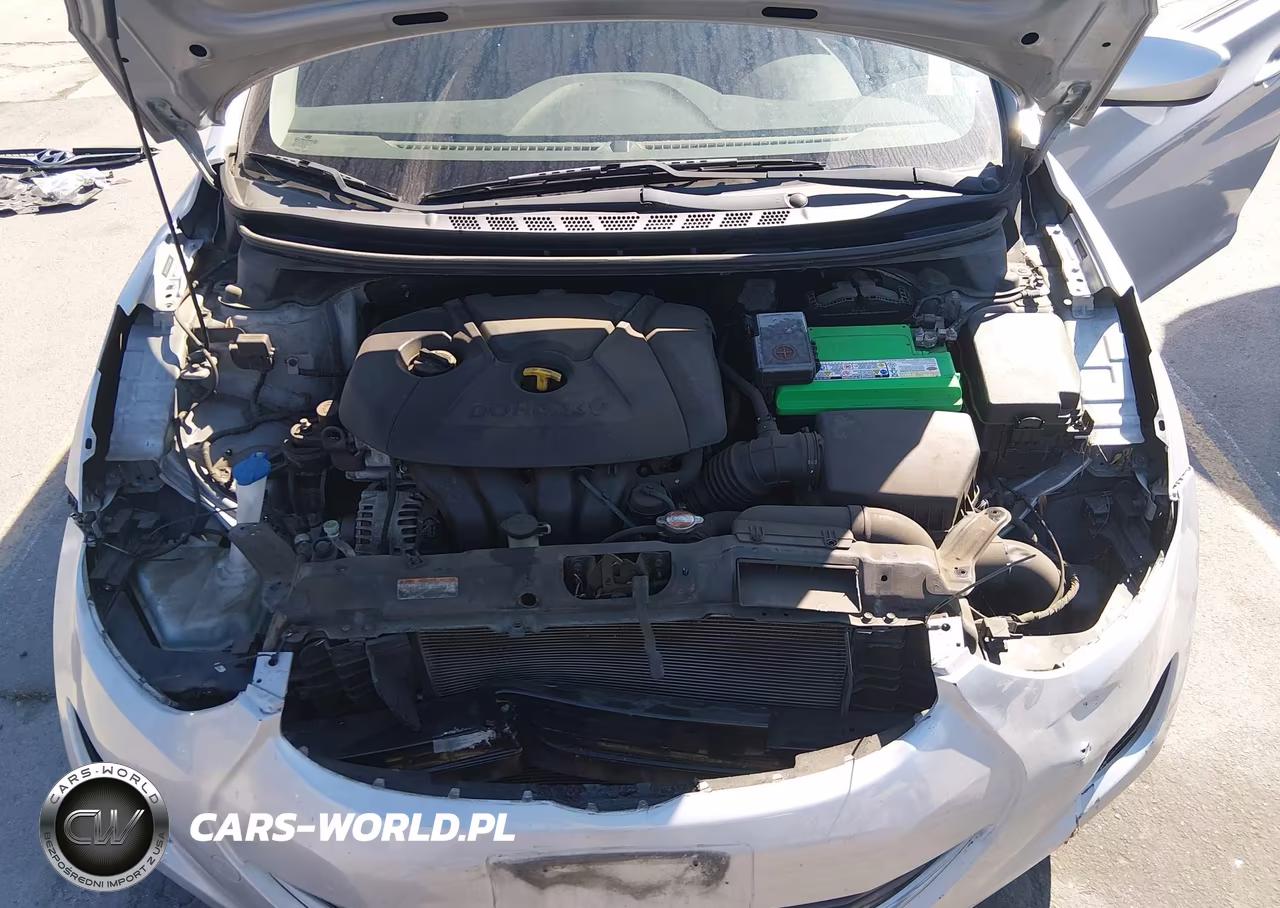 2012 Hyundai Elantra Gls VIN:5NPDH4AE6CH120646 - 10