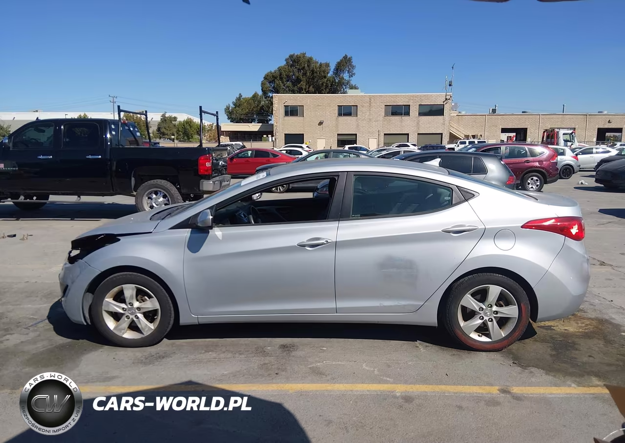 2012 Hyundai Elantra Gls VIN:5NPDH4AE6CH120646 - 15