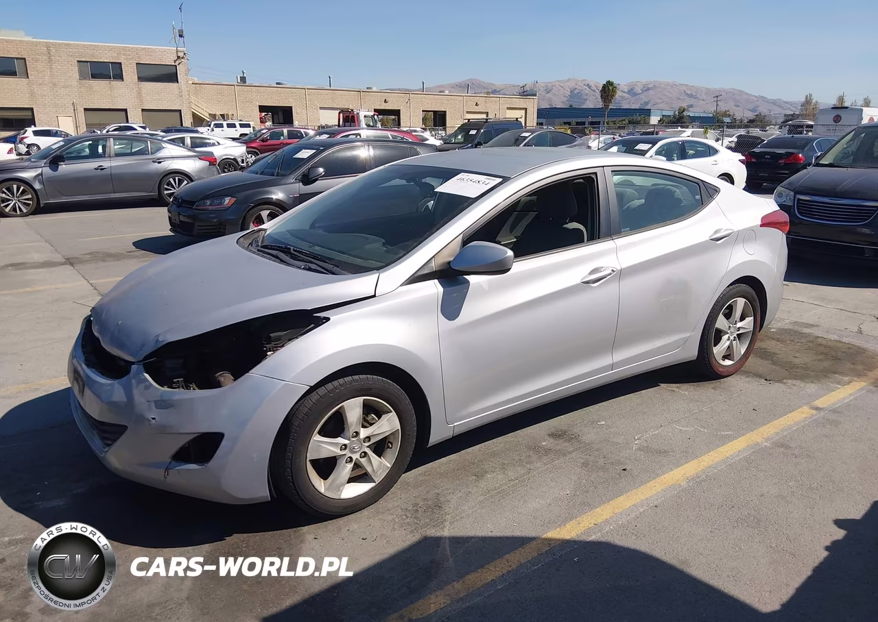 2012 Hyundai Elantra Gls VIN:5NPDH4AE6CH120646 - 2