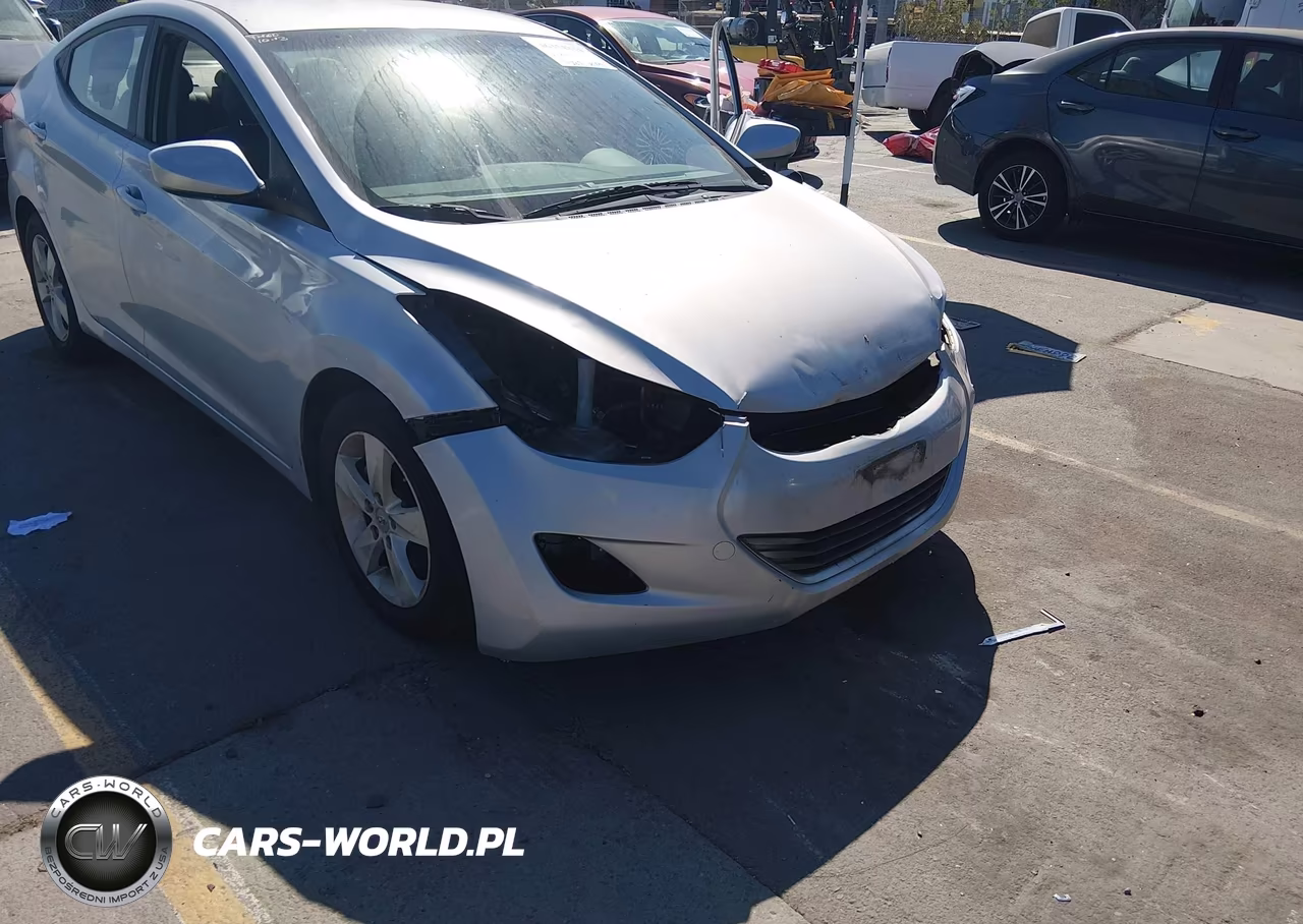 2012 Hyundai Elantra Gls VIN:5NPDH4AE6CH120646 - 6