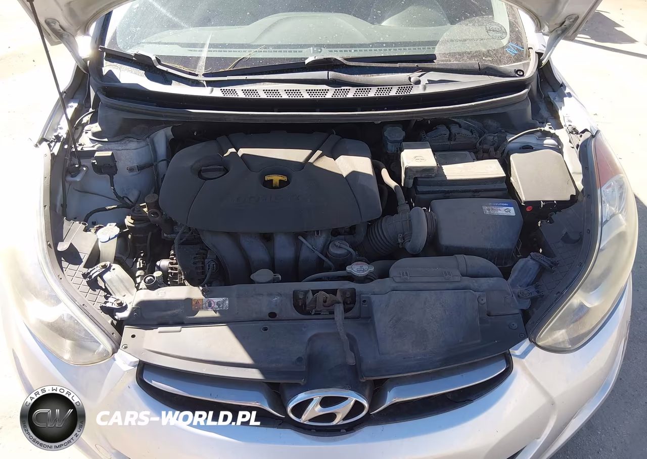 2013 Hyundai Elantra Limited VIN:KMHDH4AE8DU838492 - 10
