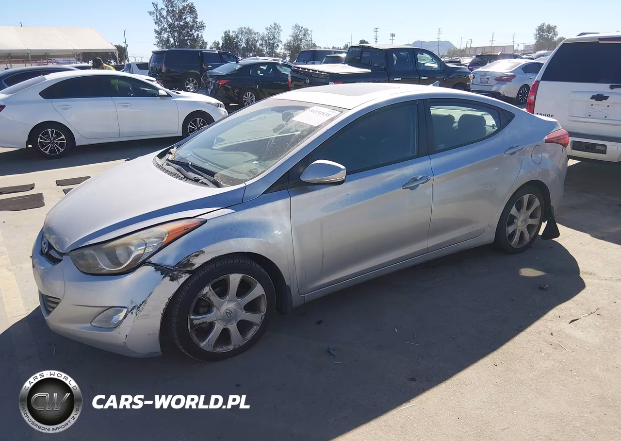 2013 Hyundai Elantra Limited VIN:KMHDH4AE8DU838492 - 2