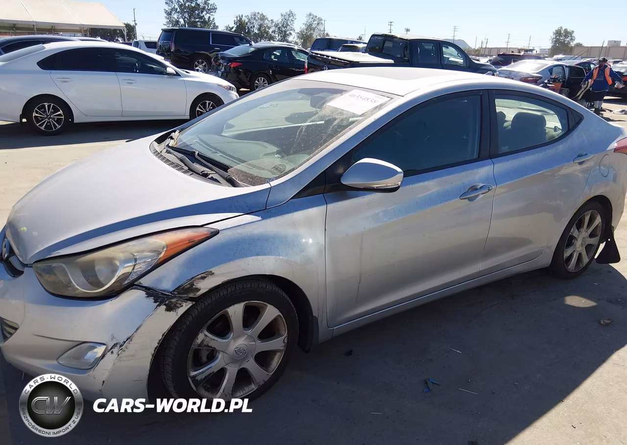 2013 Hyundai Elantra Limited VIN:KMHDH4AE8DU838492 - 6