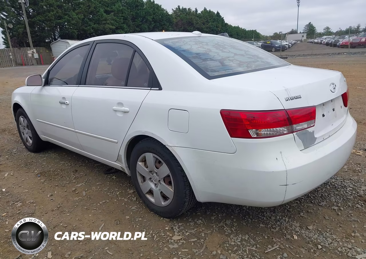 2008 Hyundai Sonata Gls VIN:5NPET46C18H378929 - 3