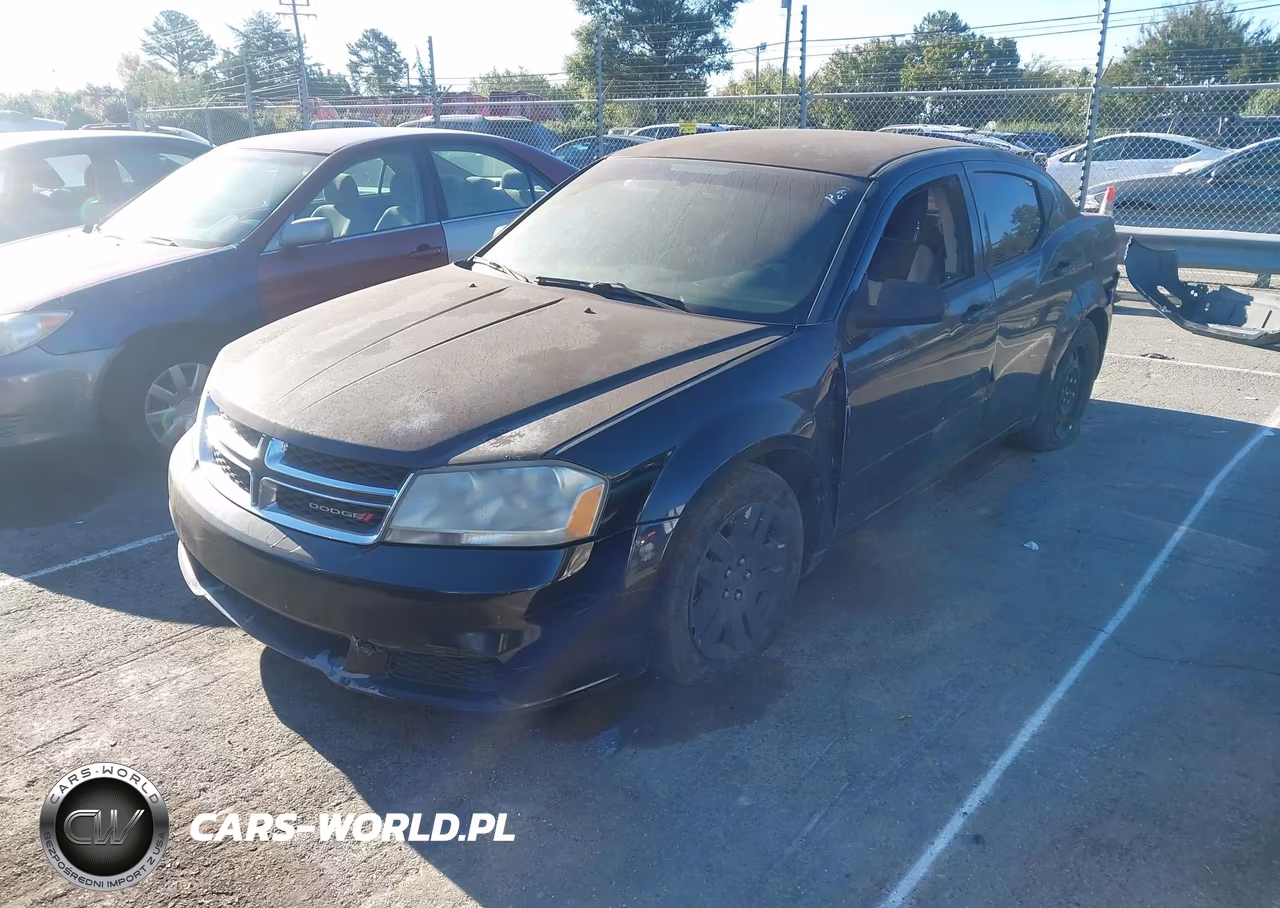 2014 Dodge Avenger Se VIN:1C3CDZAB9EN133666 - 2