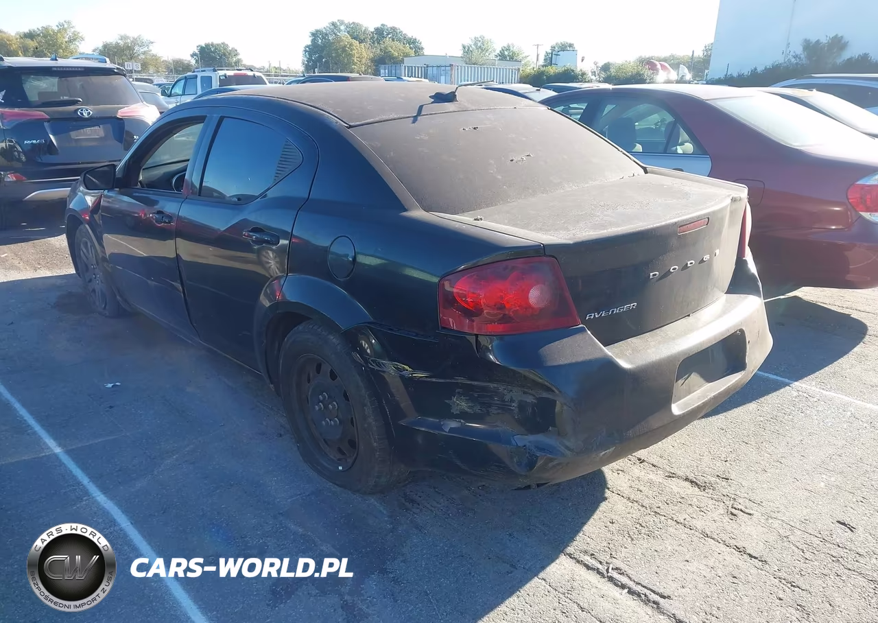2014 Dodge Avenger Se VIN:1C3CDZAB9EN133666 - 3