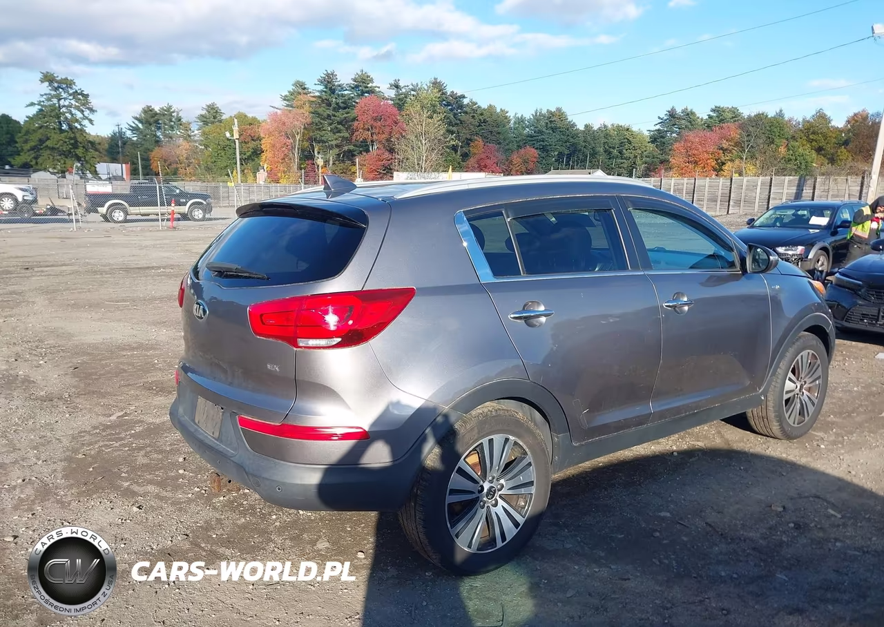 2015 Kia Sportage Ex VIN:KNDPCCAC9F7701698 - 4