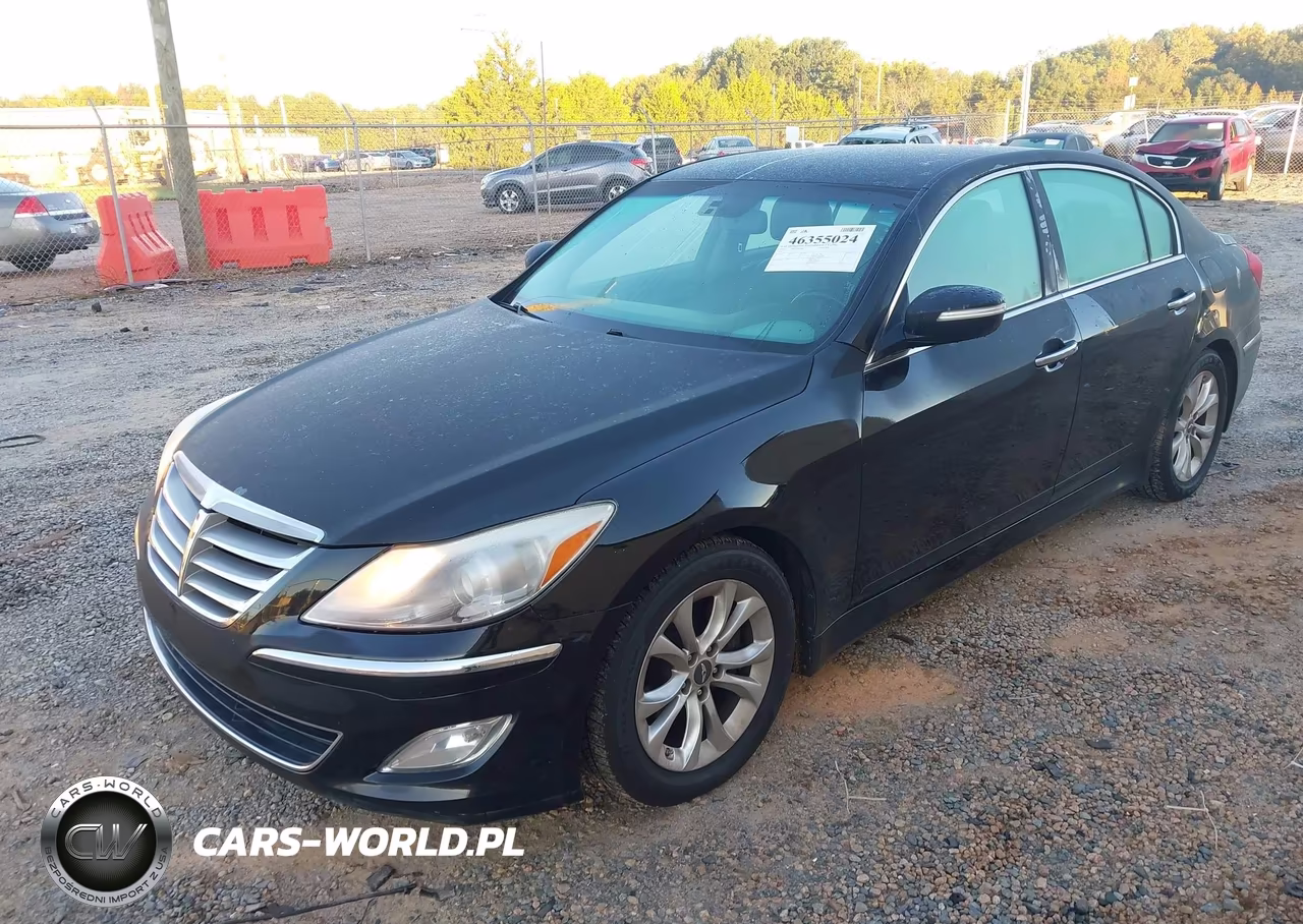 2012 Hyundai Genesis 3.8L VIN:KMHGC4DD1CU152596 - 2