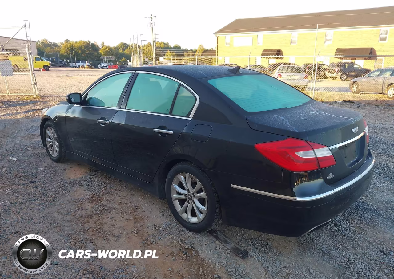 2012 Hyundai Genesis 3.8L VIN:KMHGC4DD1CU152596 - 3